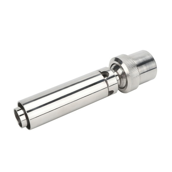 DN25 Stainless Steel Water Fountain Nozzle Adjustable Sprinkler, Grand White Jade Color Water Column for Garden Pond Plaza Decoration