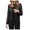 Black, variant on Long Sleeve Shirts For Women Casual Womens Tops Fashion Open Front Short Cardigan Suit Jacket Coat Blouses For Women