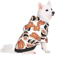 thumbnail image 5 of KLL Sushi Roll for Basic Dog Hoodie - Pet Hoodie Sweater with Leash Hole - Cute Dog Sweatshirt - Pet Clothes Hooded Sweatshirt for Dog & Cat -X-Small, 5 of 8