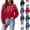 Red, variant on SBYOJLPB Women's Christmas Sweater Tops Casual Round Neck Long Sleeved Pullover Top