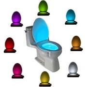 POINTERTECK The Original Toilet Bowl Night Light Gadget Funny LED Motion Sensor Presents for Seat Novelty Bathroom Accessory Gift Cool Fun Unique Christmas Gifts