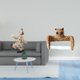 thumbnail image 2 of Figura de , portarrollos de papel higiénico, estatua de búho, escultura de resina, adorno de mesa, estatuilla, obra de arte, ideal para sala de, 2 of 8