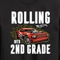 thumbnail image 3 of Hot Wheels - Rolling Into 2nd Grade - Youth Crewneck Fleece Sweatshirt, 3 of 5