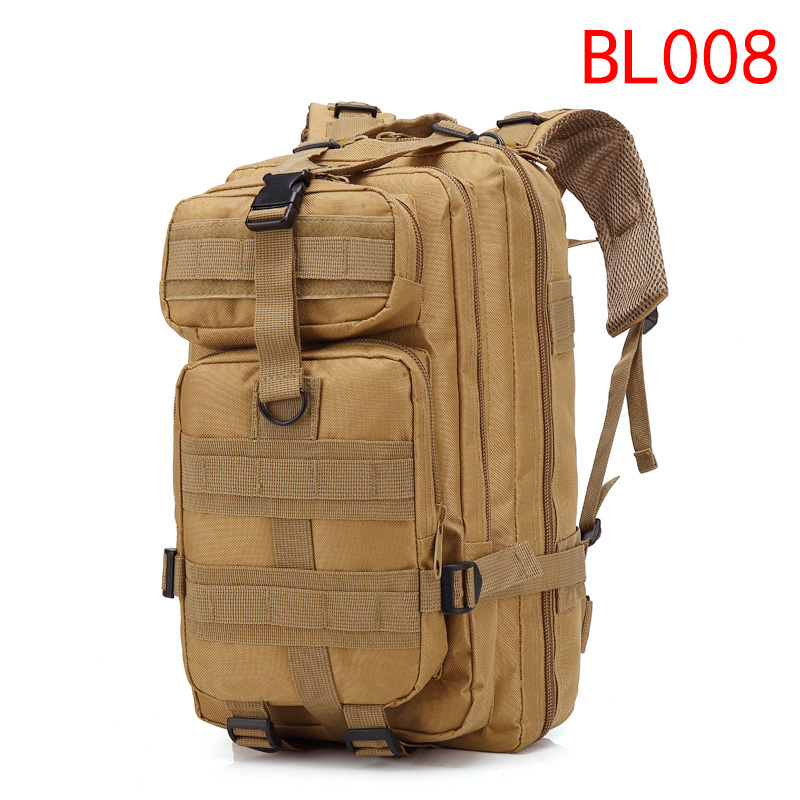 3P The Rucksack March Outdoor Tactical Backpack Shoulders Bag Multiful color