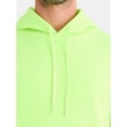 thumbnail image 4 of Athletic Works Men's & Big & Tall Men's Fleece Hoodie Sweatshirt, Sizes XS-4XLT, 4 of 5