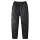 thumbnail image 1 of Pantalones holgados mujer Gibobby Pantalones ligeros térmicos adelgazantes cintura alta Negro M, 1 of 3