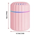thumbnail image 4 of Air Humidifier Car Portable Air Diffuser 5 Mode Breathing car mist Light Home Mist Maker Sprayer, Pink, 4 of 6
