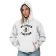 thumbnail image 4 of Bee Together Cute Valentines Day Hoodie Sweatshirt Women Brisco Brands X, 4 of 6