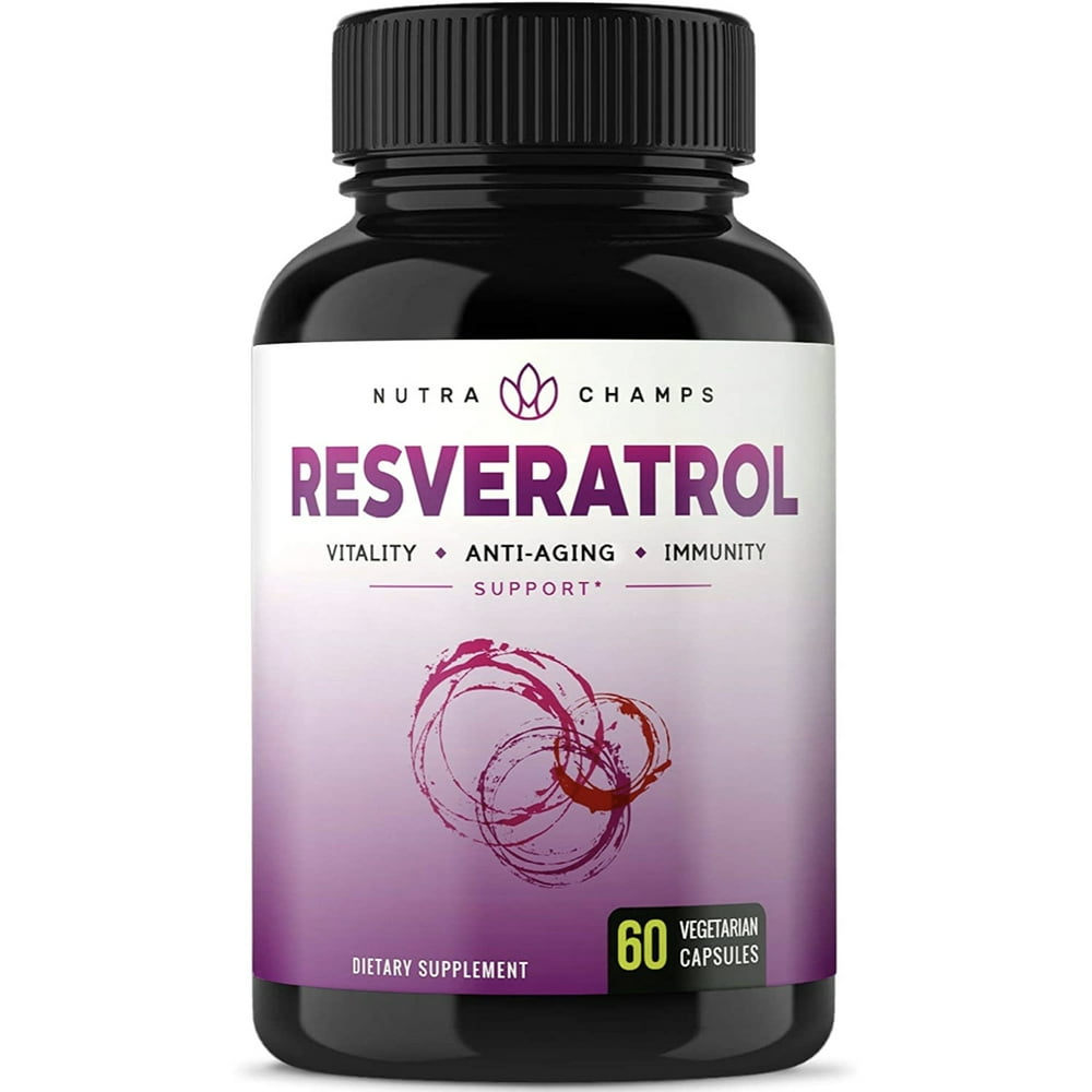 Resveratrol Supplement Extra Strength 1400mg Formula for Healthy