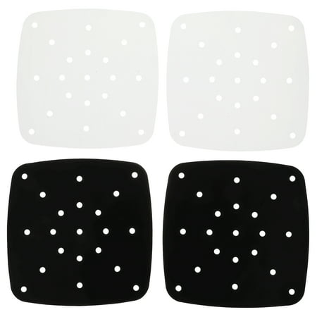

4 Pcs Reusable High Temperature Resistant Air Fryer Gaskets (Black White)
