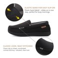 thumbnail image 4 of HomeTop Men's Classic Moccasin Slippers, All Season & Winter Warm Coral Fleece Lined Memory Foam Indoor Outdoor House Shoes, 4 of 7