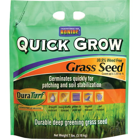 Bonide 60264 7 Lb Quick Grow Grass Seed (Best Time To Grow Grass Seed)