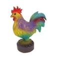 thumbnail image 2 of Lámpara de mesa con forma de animal, lámpara de noche, artesanía retro, figura decorativa, luz de noche de animal, lindas lámparas de resina para sala Lámpara de mesa de gallo, 2 of 8