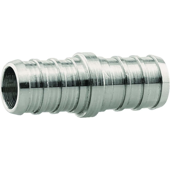 Boshart Industries 1/2 in. PEX in. X 1/2 in. D PEX in. Stainless Steel Coupling