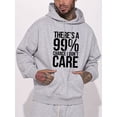thumbnail image 4 of Sudadera con capucha con estampado de 99% Chance, sudaderas con capucha geniales para hombres, sudadera con capucha de diseño gráfico casual para hombres con bolsillo de canguro Streetwear para el oto, 4 of 4