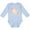 AE-Light Blue, variant on Inktastic I Love My Mommy Unicorn with Pink and Yellow Flowers Boys or Girls Long Sleeve Baby Bodysuit