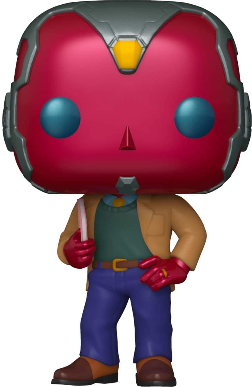 Funko Pop! Marvel Wandavision 70s Vision Exclusive Figure - Walmart.com