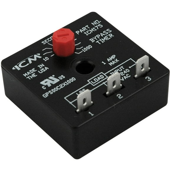 ICM Controls Minuterie ICM175 Bypass, Multicolore