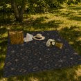 thumbnail image 7 of Mystical Celestial Animal Print Spots Starry Night, Mystical Celestial Art Scene, Warm Flannel Blanket for Cabin and Lodge, Wildlife Lovers Valentine's Day Gift, Fantasy Home Decor, 7 of 7