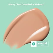 Almay Clear Complexion Foundation Makeup, Hypoallergenic, 400 Neutral, 1 fl oz