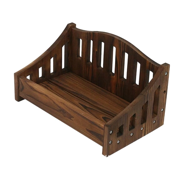 Cama de Muñeca Perfecl Madera Accesorios Fotografía Bebé