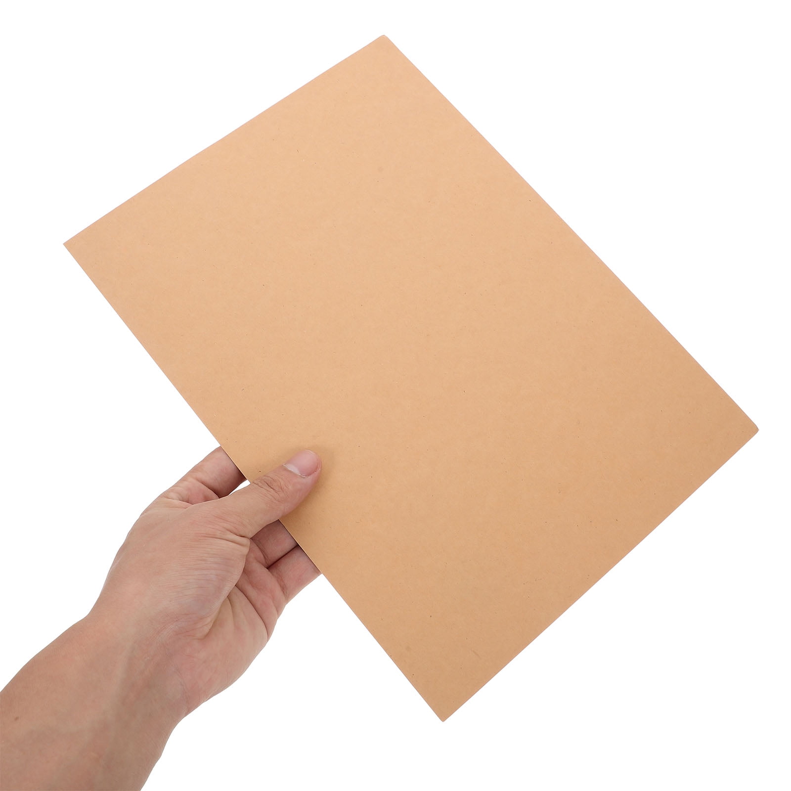 100 Sheets Plain Cards and Envelopes Kraft Paper Binder Color Removable Decoration Handmade