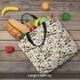 thumbnail image 5 of Disketp Mushroom Garnish Bolsa Tote de Lona para Mujer, Bolso de Hombro y Cruzado con Cierre de Cremallera, 5 of 7