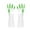 Green, variant on TerraHaven Cleaning Gloves Reusable Natural Rubber Dishwashing Gloves Nonslip Gloves For Kitchen And Home Cleaning One Pair
