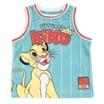 thumbnail image 5 of Disney Lion King Simba Timon Pumbaa Mesh Jersey Athletic Tank Top and Basketball Shorts Outfit Set Toddler to Big Kid, 5 of 5