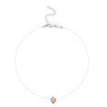 thumbnail image 1 of Collier Zircon pour Femmes, Pendentif en Alliage, Faux Cristal, Collier Ras du Cou, 1 of 10