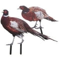 thumbnail image 3 of WHAMVOX 2Pcs Multi Acrylic Pheasant Ground Inserted Decor for Patio and Flower Pot 22.50X21.70X0.30in, 3 of 8