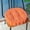 Orange, variant on DAMAI Circular Seat Chair Pads,Chair Pads Thickened Tatami Cushion,Soft Corduroy Seating Pouf,Chair Pad Cushions for Comfy Dining Room Kitchen Office Chair Cushion
