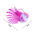 thumbnail image 5 of BAELLERT Fish Tank Silicone Lionfish Decoration with Suction Cup Glow in The Dark Realistic Floating Colorful Fish Model Aquarium Landscape Ornament, 5 of 7