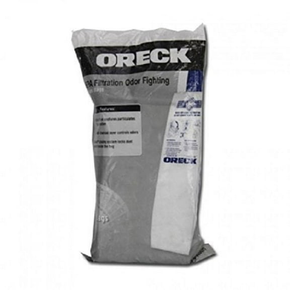 Oreck Upright Hepa Media 99.97% Traps Dust and Pollens Down to 0.3 Microns Type Cc Hepa Bags 8 Pk Part # Ccpk80h
