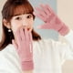 thumbnail image 1 of Guantes de gamuza para hombre, de invierno, de lana, cálidos, resistentes al viento, a prueba de frío, antideslizantes, para parejas, guantes de pantalla táctil para mujer, 1 of 5