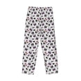 thumbnail image 3 of Lsque Music Player Print Men's Pajama Pants, Lounge Pant - Comfortable Home Wear,Elastic Waistband, Stylish Design-Small, 3 of 9