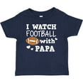 thumbnail image 3 of Inktastic I Watch Football with My Papa Boys Baby T-Shirt, 3 of 5