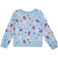 thumbnail image 3 of Marvel Spider-Man Toddler Boys' Loungewear 2-Piece Sweatshirt and Pants Set Light Blue, 3 of 6