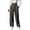 Dark Grey, variant on Weardear Tall Wide Leg Sweatpants for Women Drawstring Elastic Pants with Pockets High Waisted Workout Baggy Sweatpants