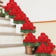 thumbnail image 4 of Flores Artificiales para Al Aire Libre Macetas de Flores Colgantes Interiores Y Exteriores Decoradas con Bolas Bordadas Artificiales, Simulación de Flores Artificiales Y Flores Artificiales Al Aire Li, 4 of 6