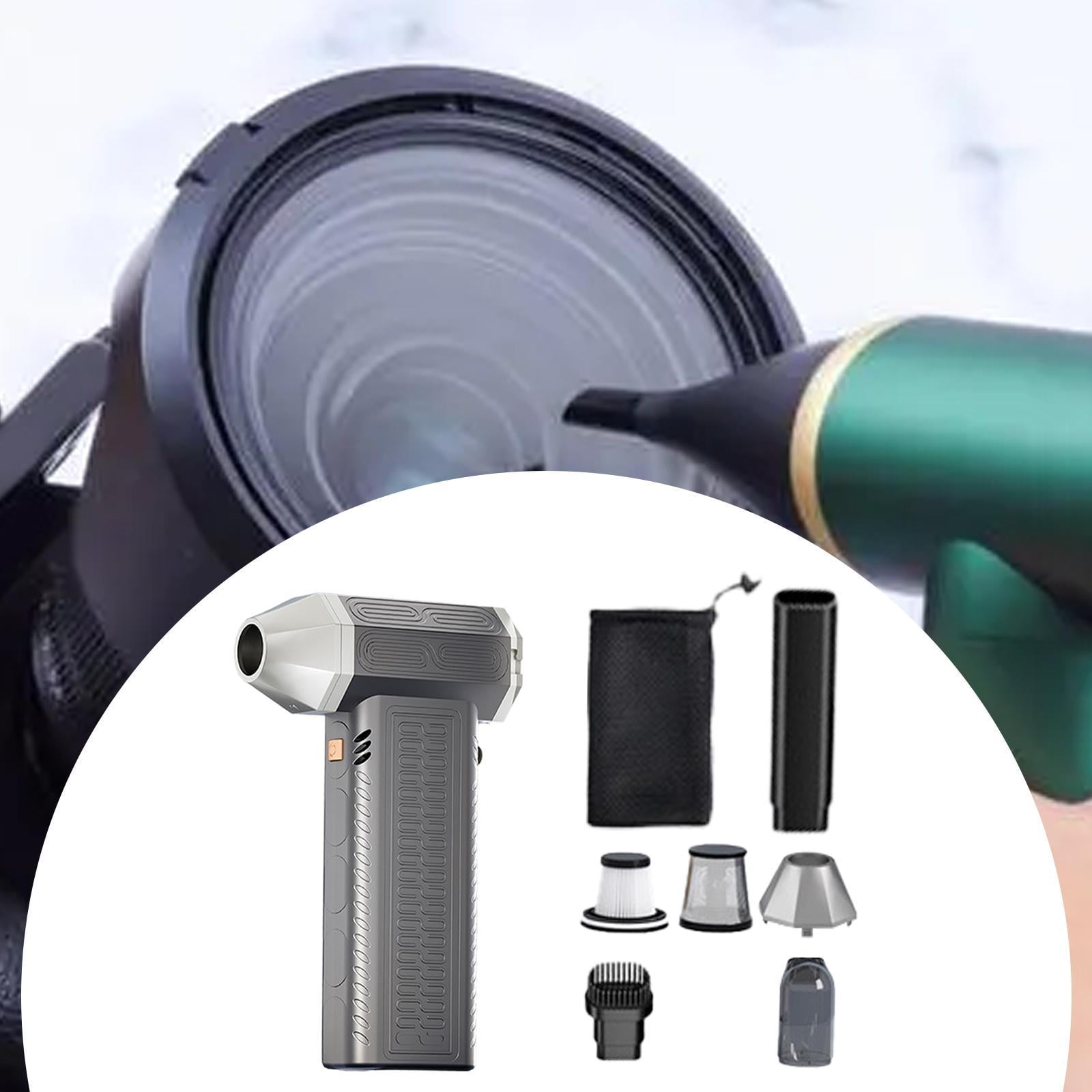 Baoblaze Electric Air Duster Compact Adjustable fan for Windowsill Desk Home Use