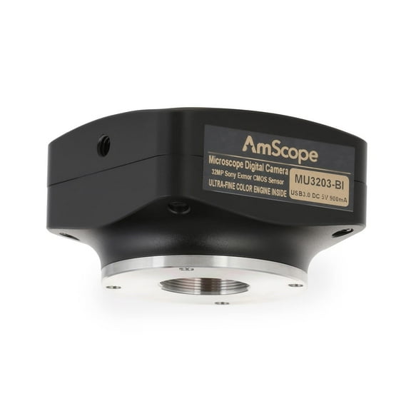 AmScope MU 32.0MP USB 3.0 Color CMOS C-Mount Microscope Camera