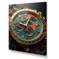 thumbnail image 2 of Designart "Bronze Infinity Luxury Watch painting III" Fashion Wall Art Living Room, 2 of 5