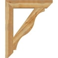 thumbnail image 3 of Ekena Millwork 6"W x 36"D x 44"H Funston Slat Rough Sawn Bracket, Western Red Cedar, 3 of 4