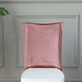 thumbnail image 5 of BalsaCircle Dusty Rose Soft Velvet Chiavari Dining Chair Back Slipcover Wedding Party Events Home Decorations Supplies, 5 of 8
