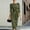 Army Green, variant on Sentmoon Fall Dresses for Women Polka Dots Print Long Sleeve Crew Neck Long Flowy Dresses for Women Relaxed Fit Sundresses for Women