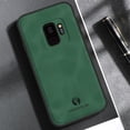 thumbnail image 3 of Feishell Support Wireless Charging Case for Samsung S9 Plus,Vintage Classic PU Leather Luxury Business Cover,Soft Non-Slip Grip Anti-Scratch Shockproof Case for Samsung Galaxy S9 Plus, Darkgreen, 3 of 8