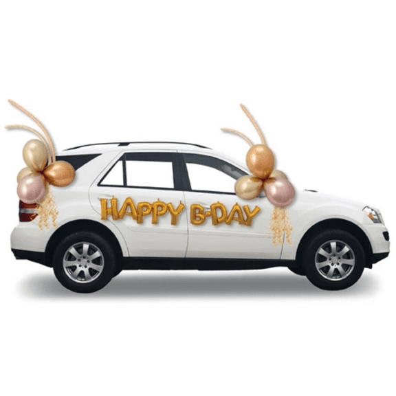 DIY Birthday Gold & Glam Parade & Party Balloon Kit