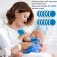 thumbnail image 1 of Small Ice Packs for Injuries, Reusable Pack Hot Cold Pack Round Gel Pack with Cloth Backing & Sleeve for Pain Relief, Wisdom Teeth, Breastfeeding, Tired Eyes, Face, Headaches., 1 of 9