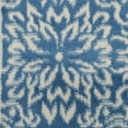 thumbnail image 6 of Walmart Bliss Modern Floral Ivory/Blue 2'3" x 7'3" Area Rug, (2' x 7'), 6 of 6